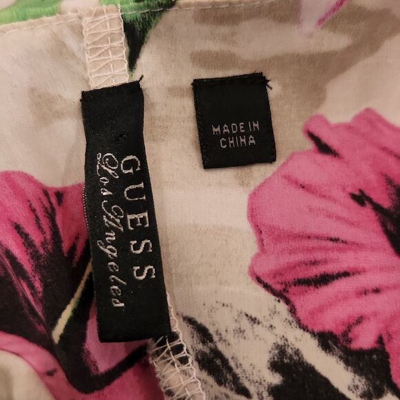 Beautiful
tropical lily and hibiscus floral Guess maxi dress size XS - Picture 8 of 10